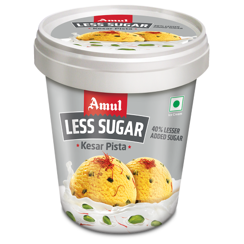 Less Sugar Kesar Pista 